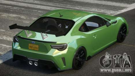 Subaru BRZ PSI Racing para GTA 4