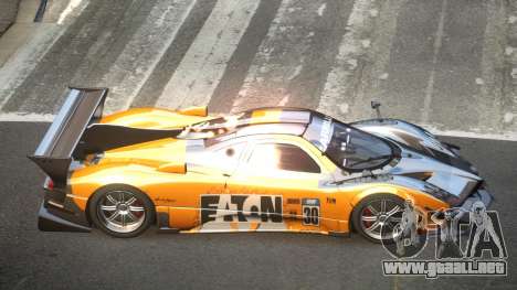 Pagani Zonda GST Racing L6 para GTA 4