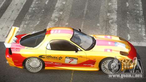 Mazda RX-7 PSI Racing PJ1 para GTA 4