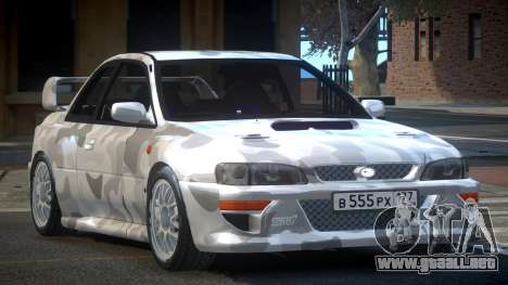 Subaru Impreza 22B Racing PJ4 para GTA 4