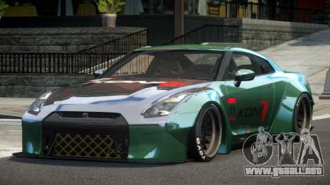 Nissan GT-R BS R35 L8 para GTA 4