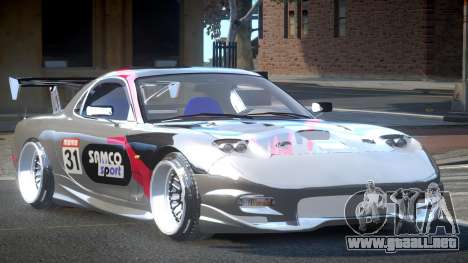 Mazda RX-7 SP Racing L5 para GTA 4