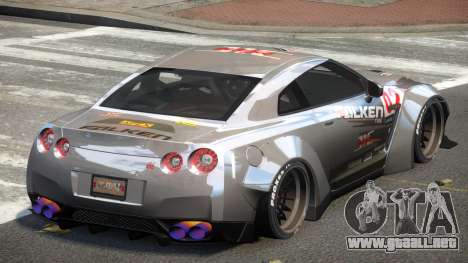 Nissan GT-R BS R35 L3 para GTA 4