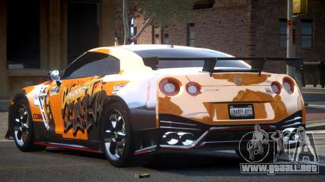 Nissan GT-R GS Nismo L3 para GTA 4