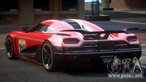Koenigsegg Agera PSI Sport L3 para GTA 4