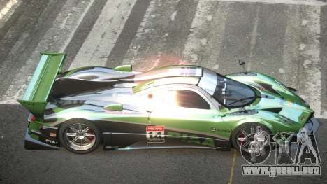 Pagani Zonda GST Racing L5 para GTA 4