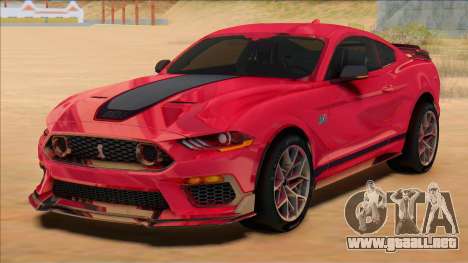 2021 Mach 1 Mustang para GTA San Andreas