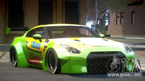 Nissan GT-R BS R35 L2 para GTA 4