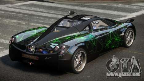 Pagani Huayra BS Racing L11 para GTA 4