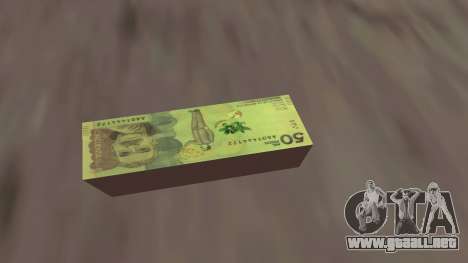 Billete de 50k Pesos Colombianos para GTA San Andreas