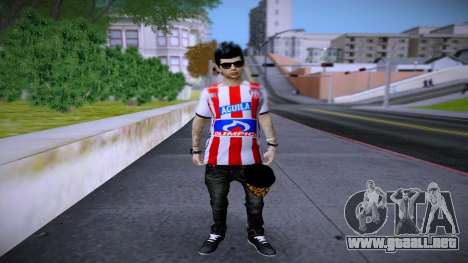 Skin Sornero Modo Junior FC para GTA San Andreas