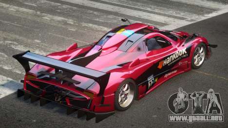 Pagani Zonda GST Racing L10 para GTA 4