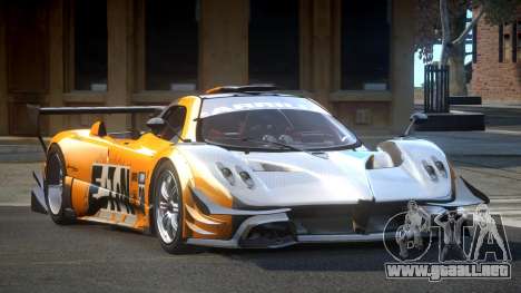 Pagani Zonda GST Racing L6 para GTA 4