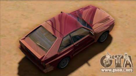 Audi Quattro B2 1991 para GTA San Andreas