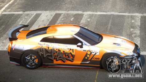 Nissan GT-R GS Nismo L3 para GTA 4