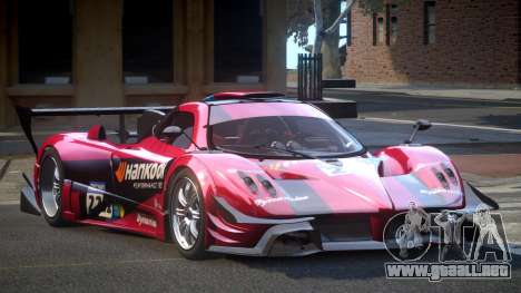 Pagani Zonda GST Racing L10 para GTA 4