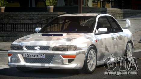 Subaru Impreza 22B Racing PJ4 para GTA 4