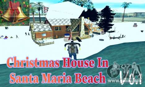 Casa de Navidad y Santa Maria Beach v0.1 para GTA San Andreas