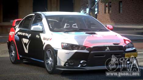 Mitsubishi Evolution X L3 para GTA 4