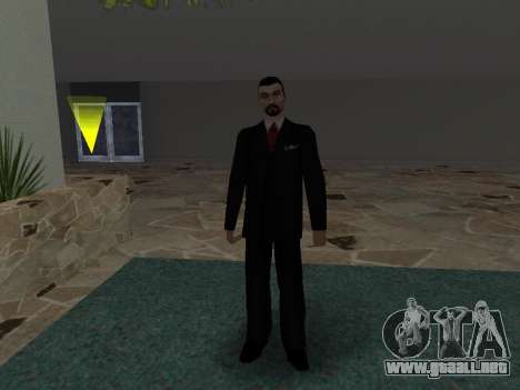 Traje Negro Mafboss para GTA San Andreas