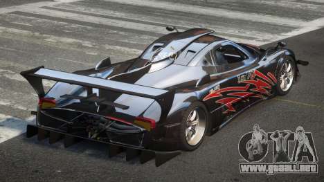 Pagani Zonda GST Racing L2 para GTA 4