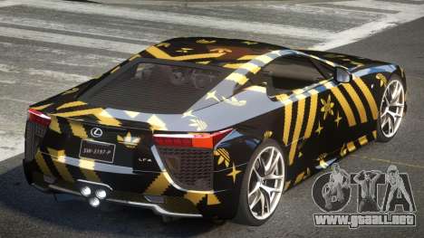 Lexus LF-A SP R-Tuning L2 para GTA 4