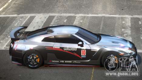 Nissan GT-R GS Nismo L9 para GTA 4