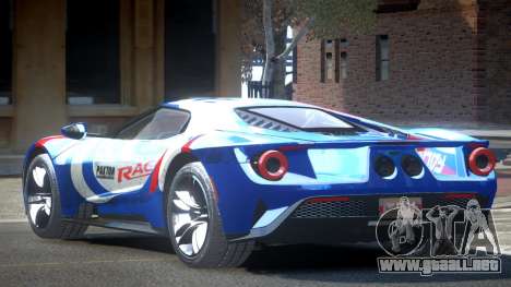 Ford GT BS Racing L7 para GTA 4