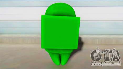 Among Us Green para GTA San Andreas