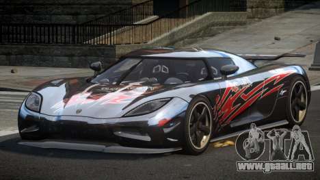 Koenigsegg Agera PSI Sport L1 para GTA 4