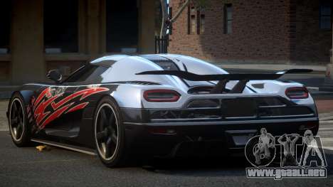 Koenigsegg Agera PSI Sport L1 para GTA 4