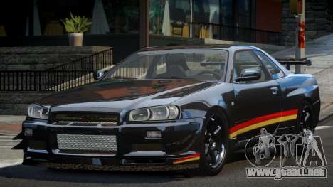 Nissan Skyline PSI R34 L5 para GTA 4