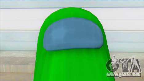 Among Us Green para GTA San Andreas