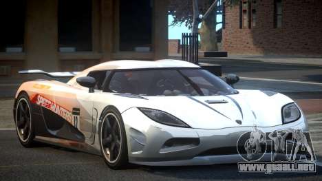 Koenigsegg Agera PSI Sport L5 para GTA 4