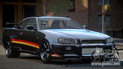 Nissan Skyline PSI R34 L5 para GTA 4