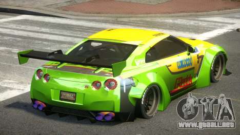 Nissan GT-R BS R35 L2 para GTA 4