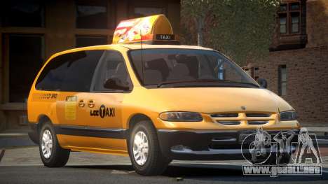 1996 Dodge Grand Caravan Taxi V1.1 para GTA 4