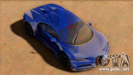 Bugatti Chiron Sport Blue para GTA San Andreas