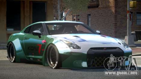 Nissan GT-R BS R35 L8 para GTA 4