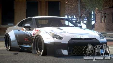 Nissan GT-R BS R35 L3 para GTA 4