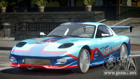 Mazda RX-7 PSI Racing PJ5 para GTA 4