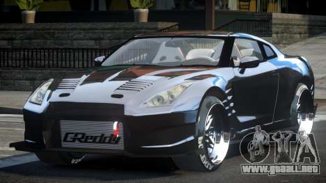 Nissan GT-R F-Tuning para GTA 4