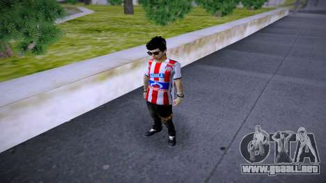 Skin Sornero Modo Junior FC para GTA San Andreas