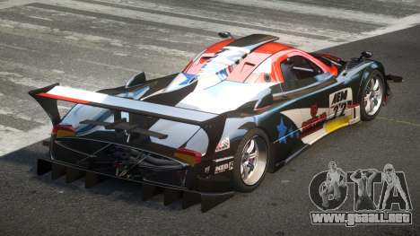 Pagani Zonda GST Racing L7 para GTA 4