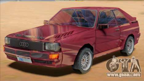 Audi Quattro B2 1991 para GTA San Andreas