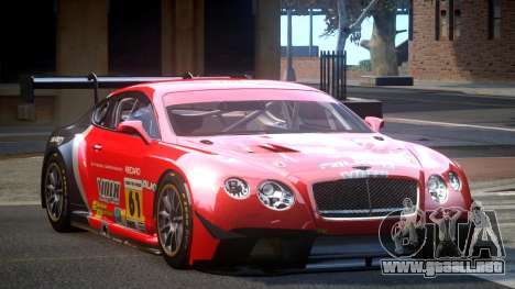 Bentley Continental GT Racing L5 para GTA 4