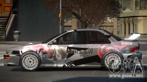 Subaru Impreza 22B Racing PJ6 para GTA 4