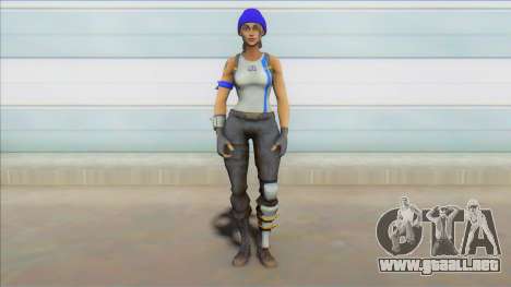 Fortnite Blue Team Leader para GTA San Andreas