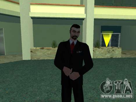 Traje Negro Mafboss para GTA San Andreas