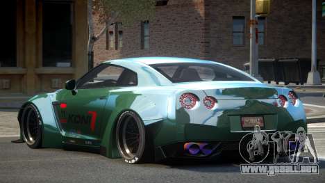 Nissan GT-R BS R35 L8 para GTA 4